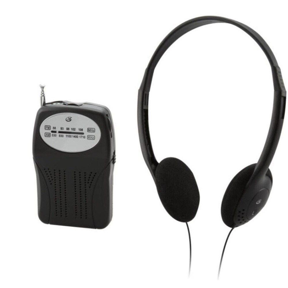 GPX R116B Portable AM/FM Radio